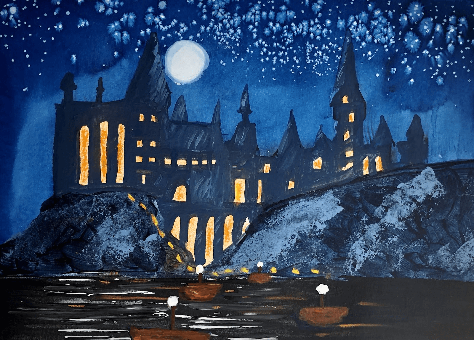 Hogwart's Castle - Art In Action Toronto